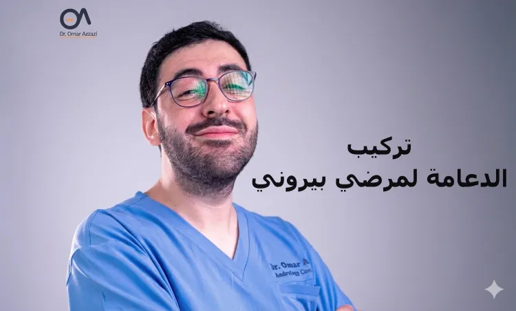 تركيب الدعامة لمرضي بيروني